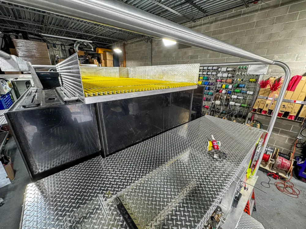 Rear module view with chevron panel pieces, photo 55 of 303.